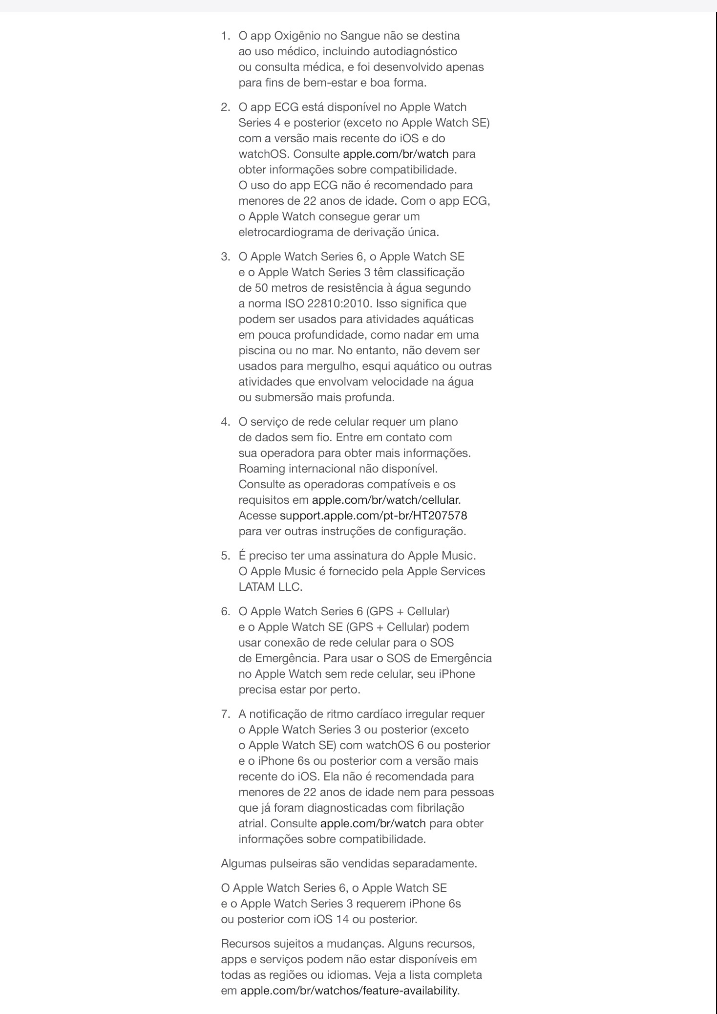 Apple Watch Series 6 (GPS) 40mm Caixa Dourada de Alumínio com Pulseira Esportiva Areia-Rosa